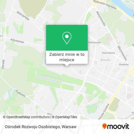 Mapa Ośrodek Rozwoju Osobistego