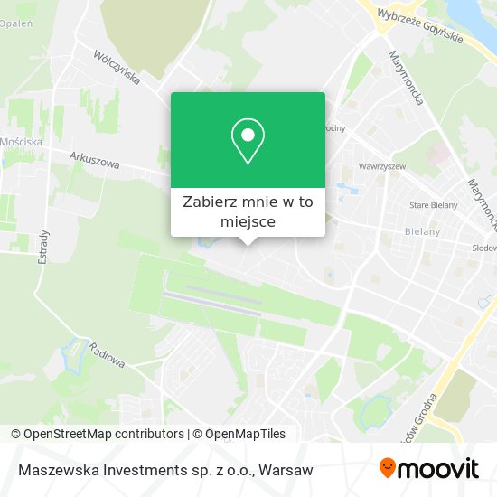 Mapa Maszewska Investments sp. z o.o.