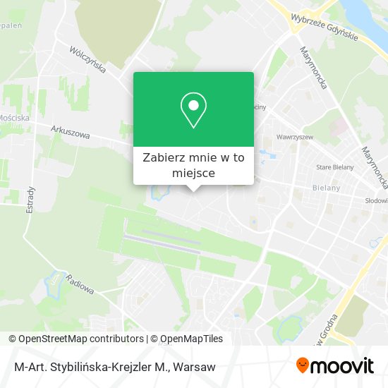 Mapa M-Art. Stybilińska-Krejzler M.