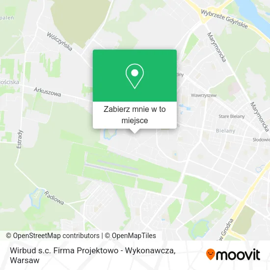 Mapa Wirbud s.c. Firma Projektowo - Wykonawcza