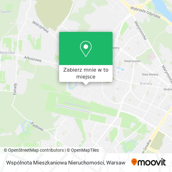 Mapa Wspólnota Mieszkaniowa Nieruchomości