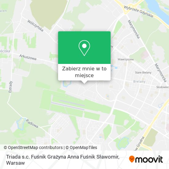 Mapa Triada s.c. Fuśnik Grażyna Anna Fuśnik Sławomir