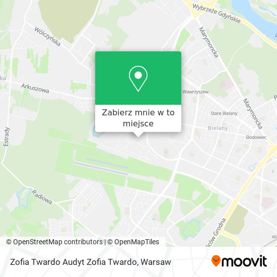 Mapa Zofia Twardo Audyt Zofia Twardo