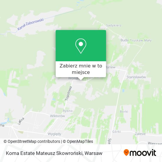 Mapa Koma Estate Mateusz Skowroński