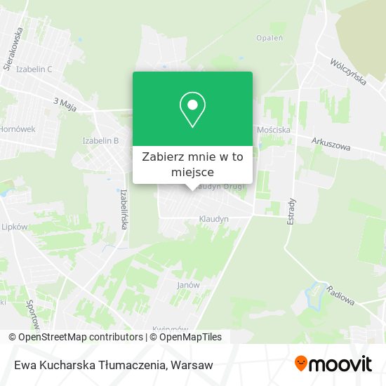 Mapa Ewa Kucharska Tłumaczenia