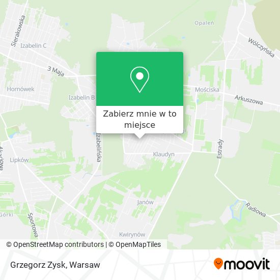 Mapa Grzegorz Zysk