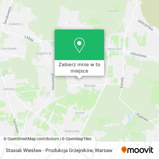 Mapa Stasiak Wiesław - Produkcja Grzejników