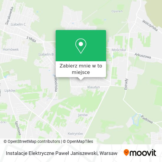 Mapa Instalacje Elektryczne Paweł Janiszewski