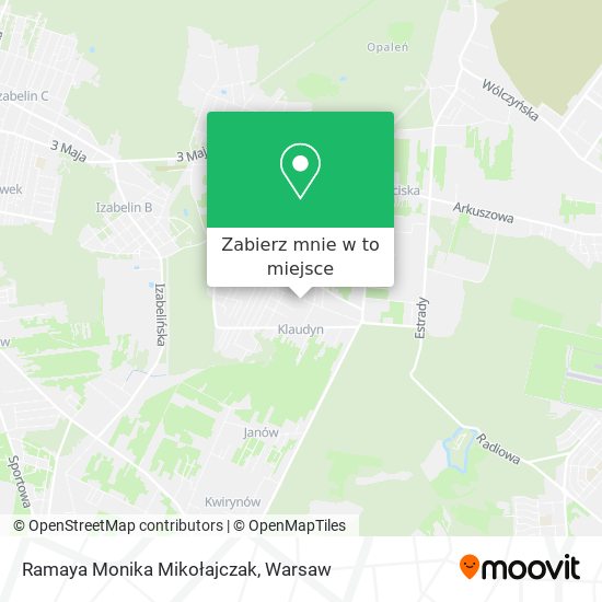 Mapa Ramaya Monika Mikołajczak