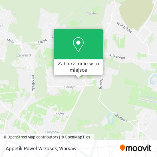 Mapa Appetik Paweł Wrzosek