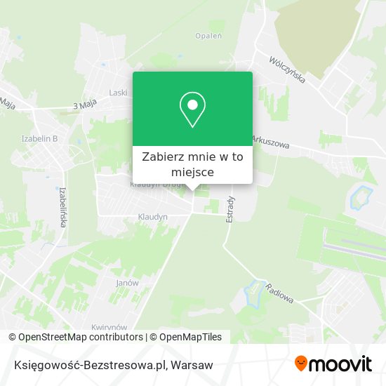 Mapa Księgowość-Bezstresowa.pl