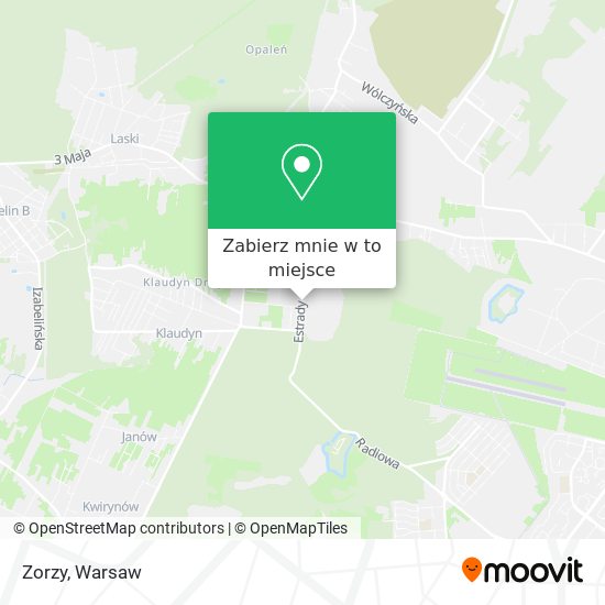 Mapa Zorzy