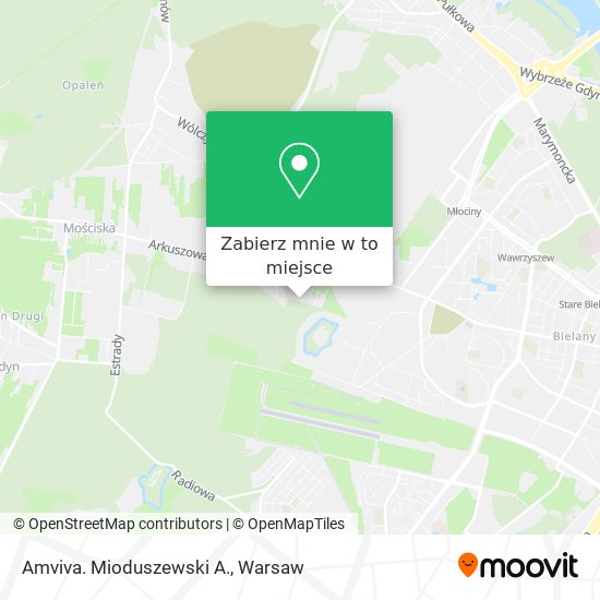 Mapa Amviva. Mioduszewski A.