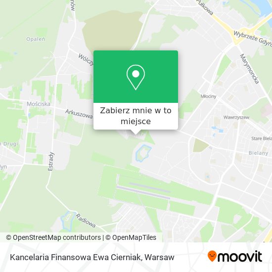 Mapa Kancelaria Finansowa Ewa Cierniak