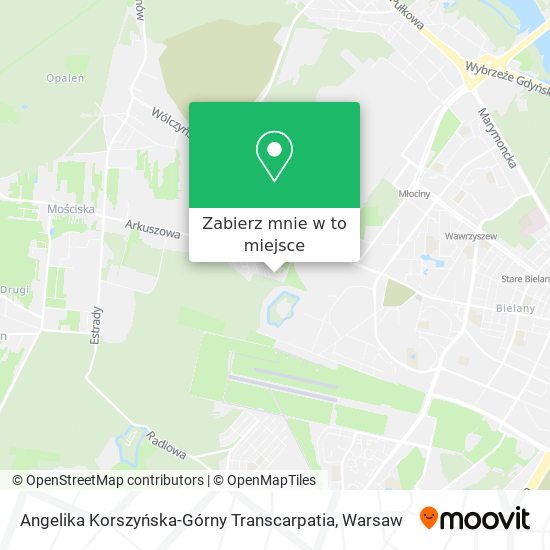 Mapa Angelika Korszyńska-Górny Transcarpatia