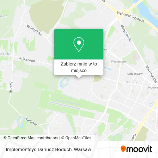 Mapa Implementsys Dariusz Boduch