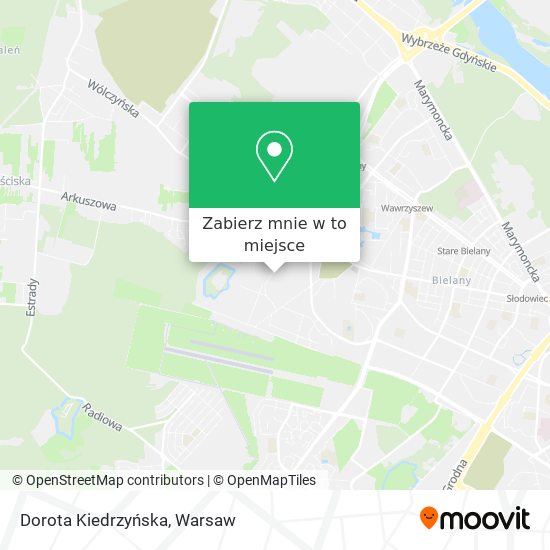 Mapa Dorota Kiedrzyńska