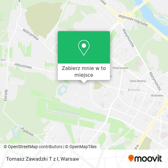 Mapa Tomasz Zawadzki T z I