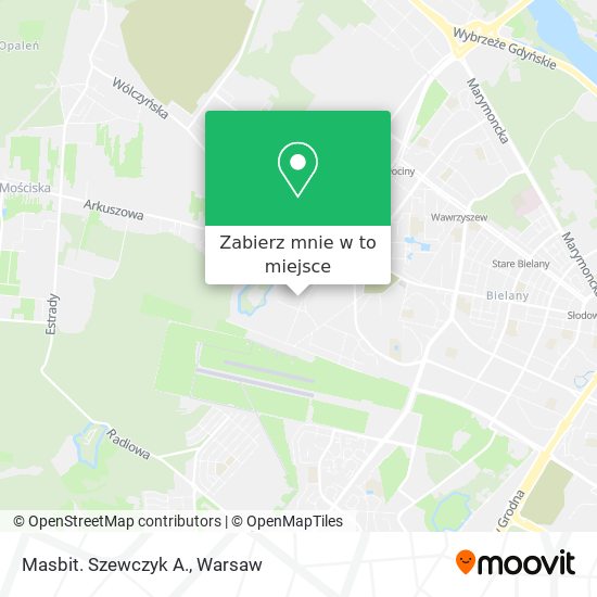 Mapa Masbit. Szewczyk A.