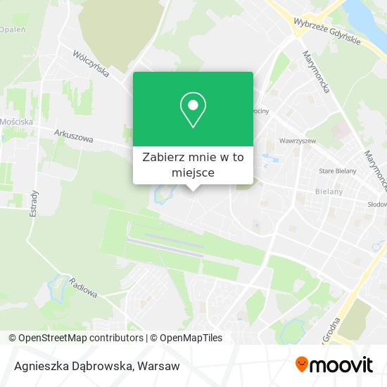 Mapa Agnieszka Dąbrowska