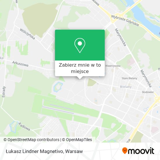 Mapa Łukasz Lindner Magnetivo