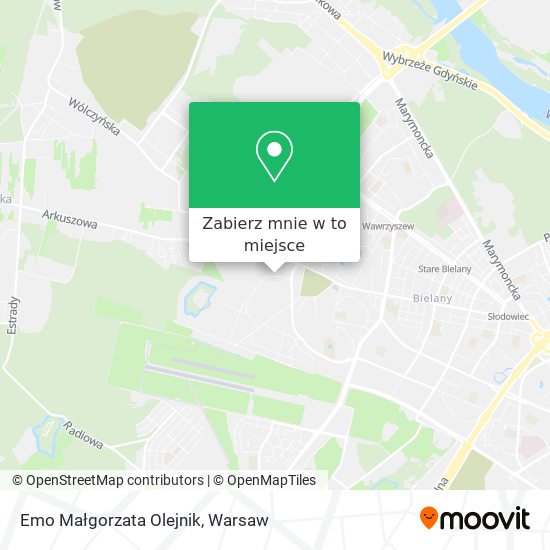 Mapa Emo Małgorzata Olejnik