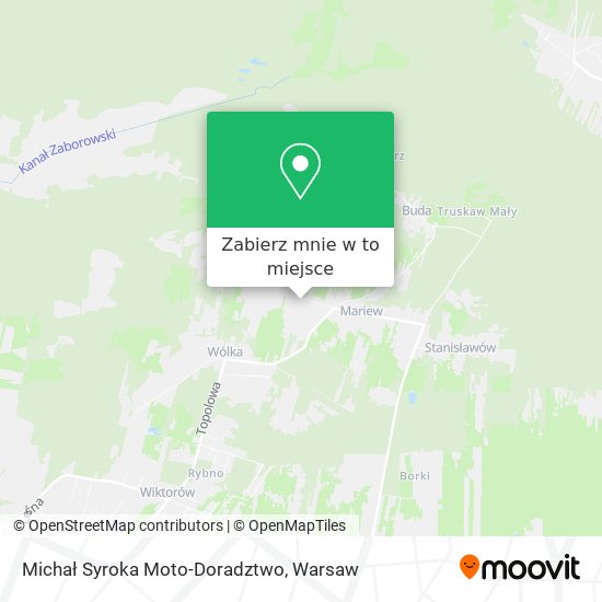 Mapa Michał Syroka Moto-Doradztwo