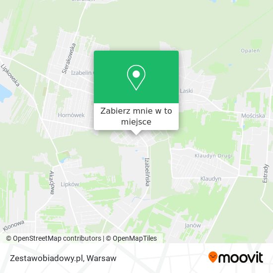 Mapa Zestawobiadowy.pl