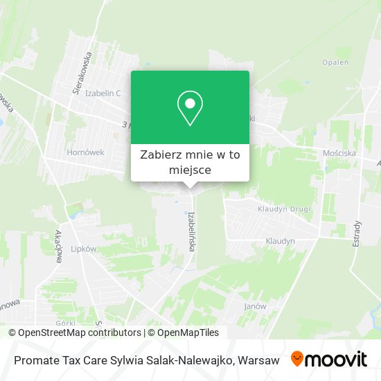 Mapa Promate Tax Care Sylwia Salak-Nalewajko