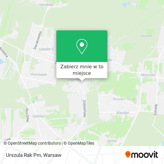 Mapa Urszula Rak Pm