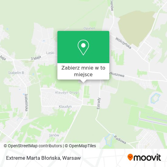 Mapa Extreme Marta Błońska