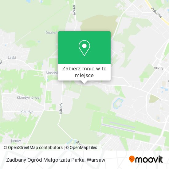 Mapa Zadbany Ogród Małgorzata Pałka