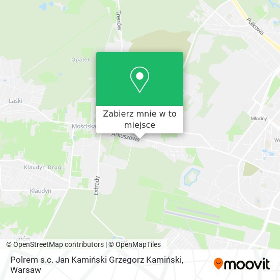 Mapa Polrem s.c. Jan Kamiński Grzegorz Kamiński