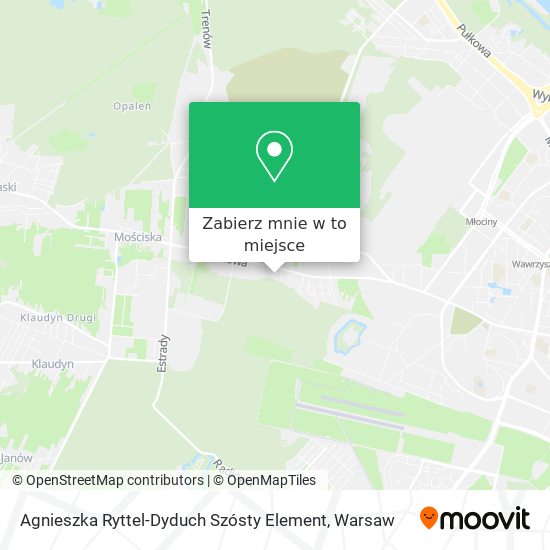 Mapa Agnieszka Ryttel-Dyduch Szósty Element