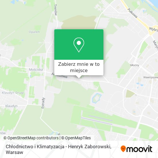 Mapa Chłodnictwo i Klimatyzacja - Henryk Zaborowski