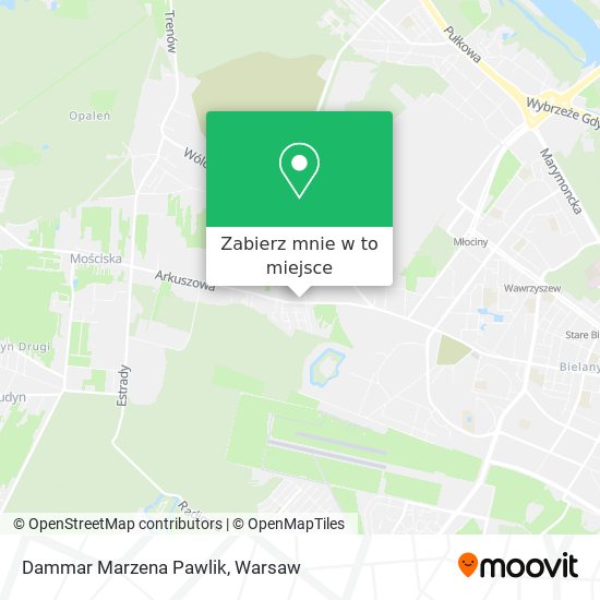 Mapa Dammar Marzena Pawlik