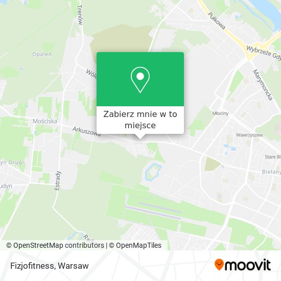 Mapa Fizjofitness