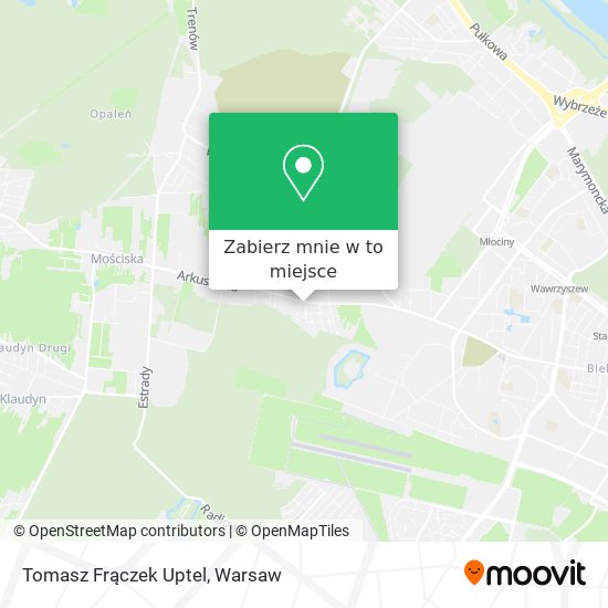 Mapa Tomasz Frączek Uptel