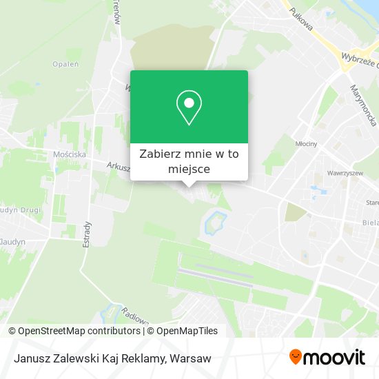 Mapa Janusz Zalewski Kaj Reklamy