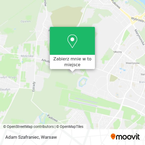 Mapa Adam Szafraniec