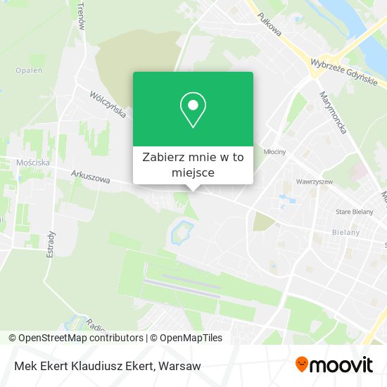 Mapa Mek Ekert Klaudiusz Ekert