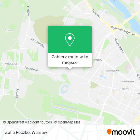 Mapa Zofia Reczko