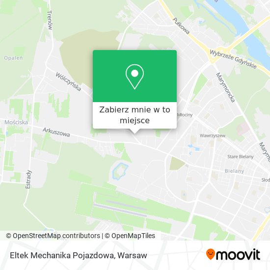 Mapa Eltek Mechanika Pojazdowa