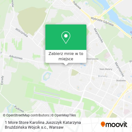 Mapa 1 More Store Karolina Juszczyk Katarzyna Bruździńska Wójcik s.c.