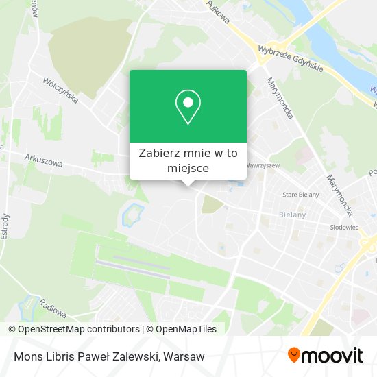 Mapa Mons Libris Paweł Zalewski