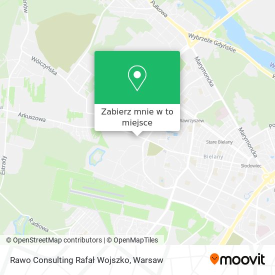 Mapa Rawo Consulting Rafał Wojszko