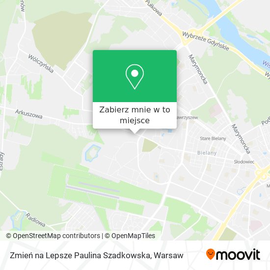 Mapa Zmień na Lepsze Paulina Szadkowska