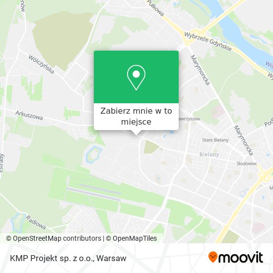 Mapa KMP Projekt sp. z o.o.