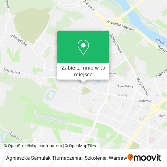 Mapa Agnieszka Samulak Tłumaczenia i Szkolenia