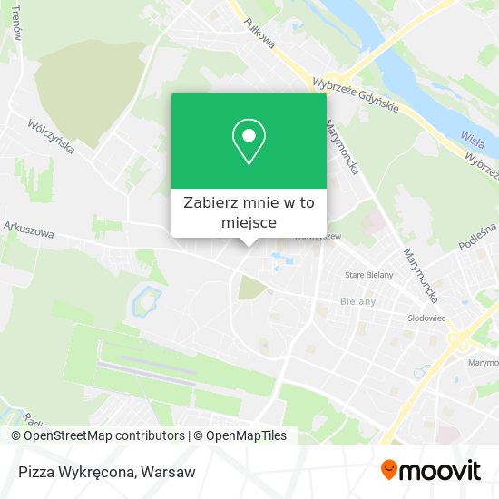 Mapa Pizza Wykręcona